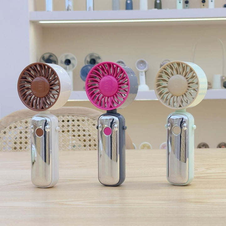 Unisex Bærbar Håndvifte med kraftig batteri og kompakt design Skanto