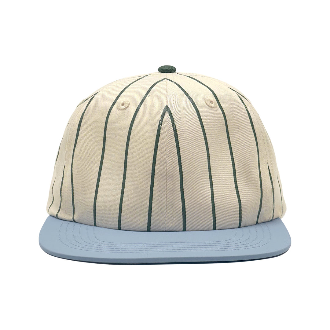 Dame moteriktig caps med stripe mønster Skanto