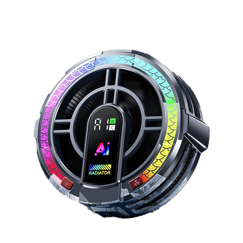 Unisex Mobil Mini-Luftkondisjoner med LED-belysning Skanto
