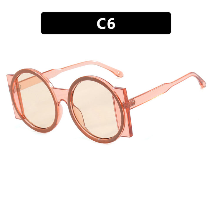 Women's oversized square frame sunglasses with UV protection Skanto