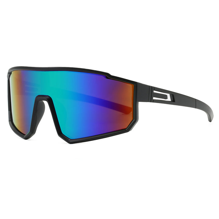 Men's Sleek Wraparound Sport Sunglasses Skanto