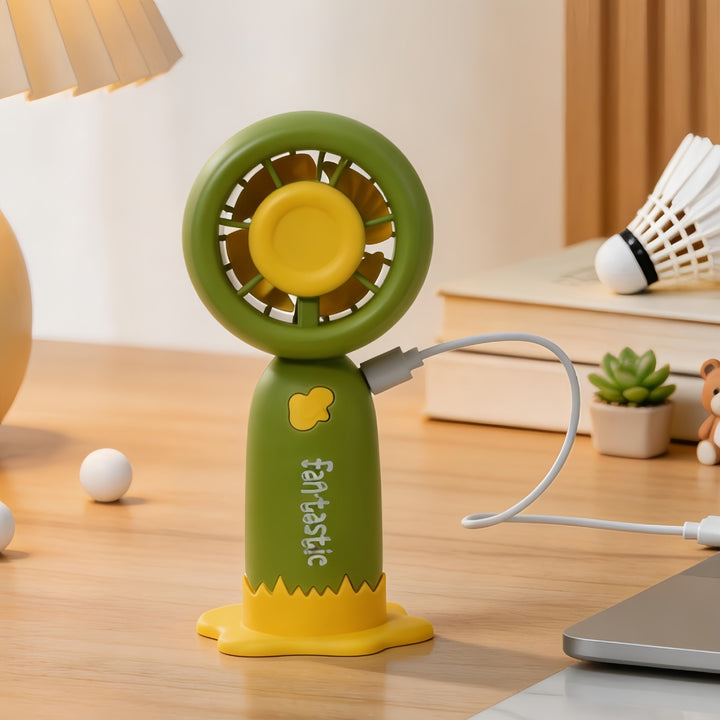 Dame Bærbar Bordvifte med morsomt design og USB-tilkobling Skanto
