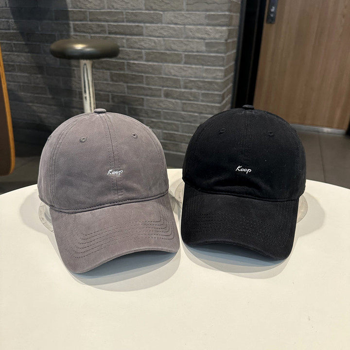 Herre Casual Justerbar Bomulls Baseballcap Skanto