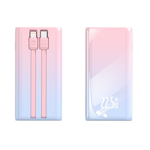 Powerbank med digital effektindikator og hurtiglading Skanto