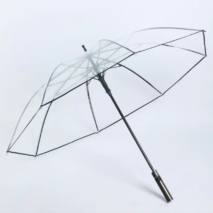 Damer Transparent Paraply med Ergonomisk Håndtak Skanto