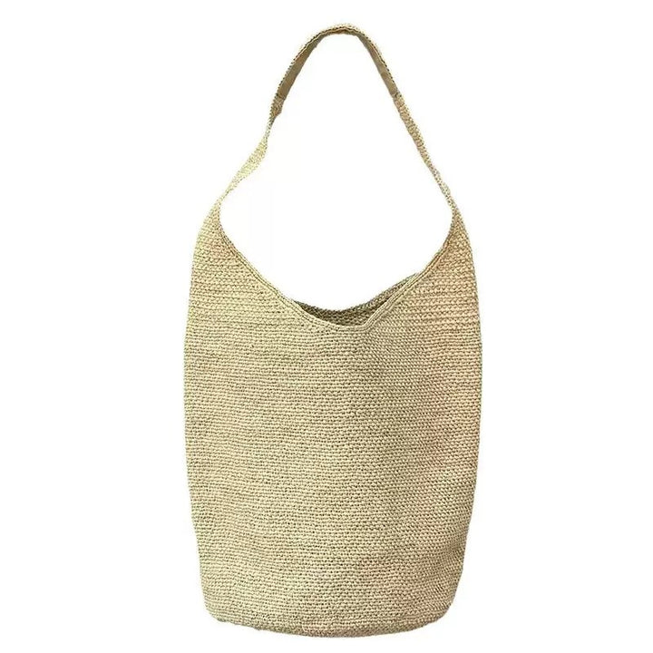 Umh tote bag laget av naturlig makramee Skanto