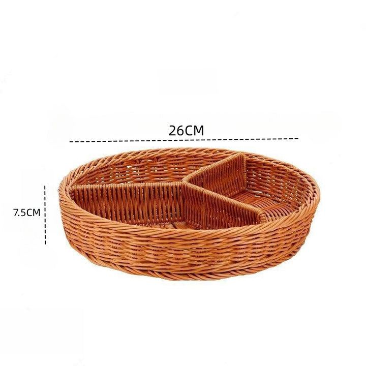 Dame Elegant Etasje Kurv med Skillerom Skanto