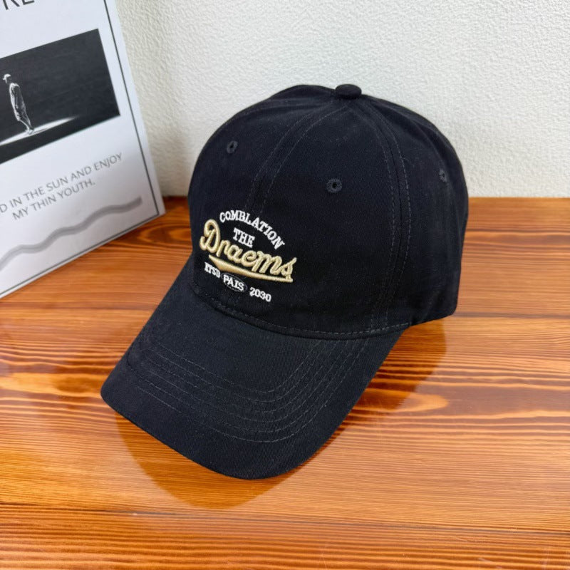 Menns Brodert Casual Justerbar Baseball Caps Skanto