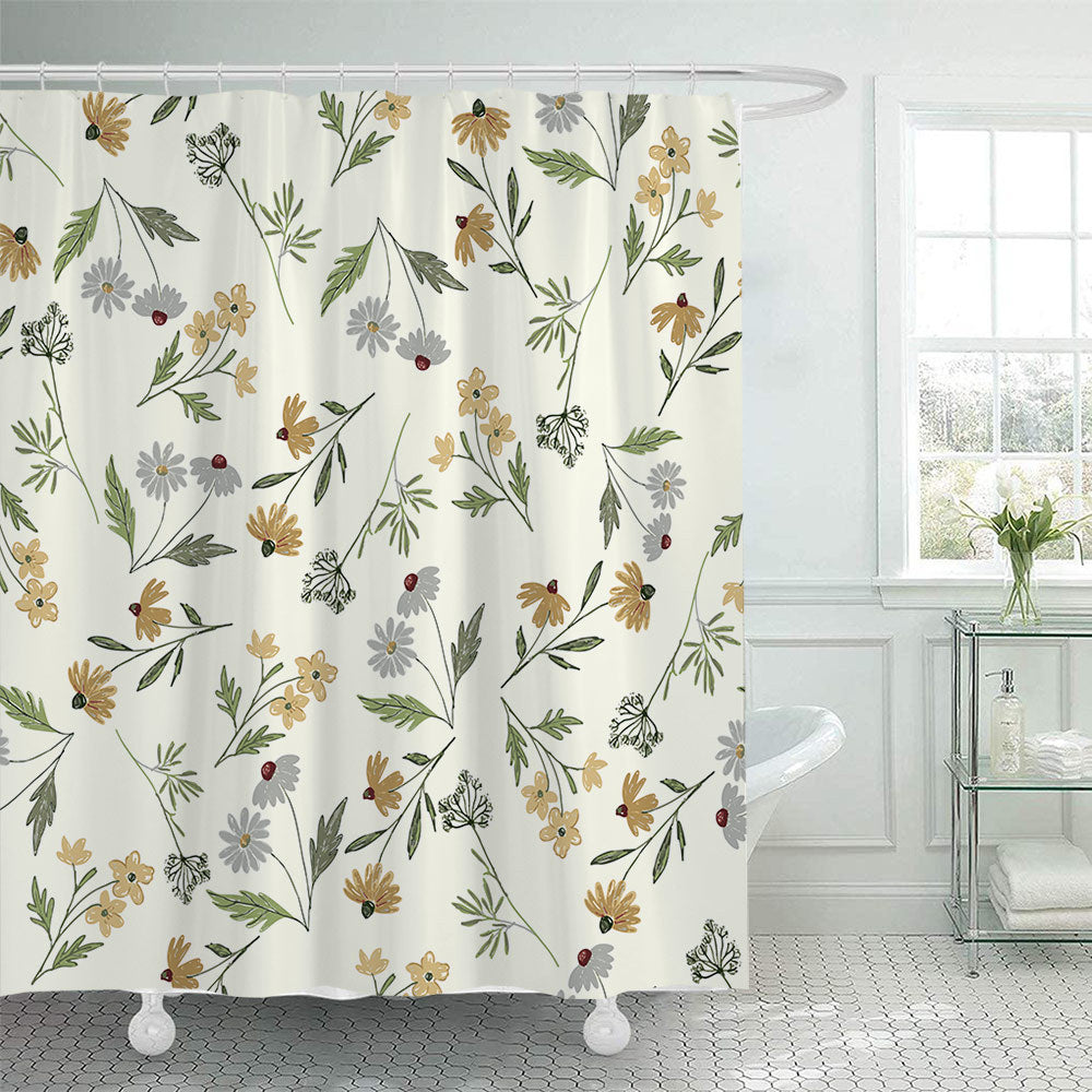 Blomstermønstret dusjforheng Skanto 1784860161