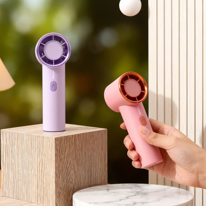 Dame bærbar USB håndvifte med moderne design Skanto