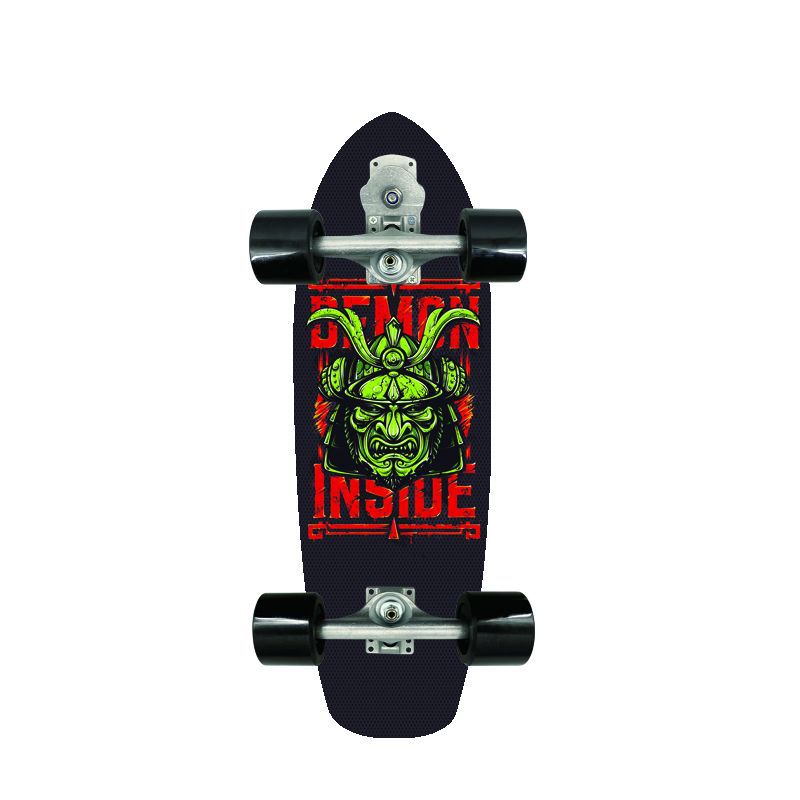 Retro-inspirert mini cruiser skateboard Skanto