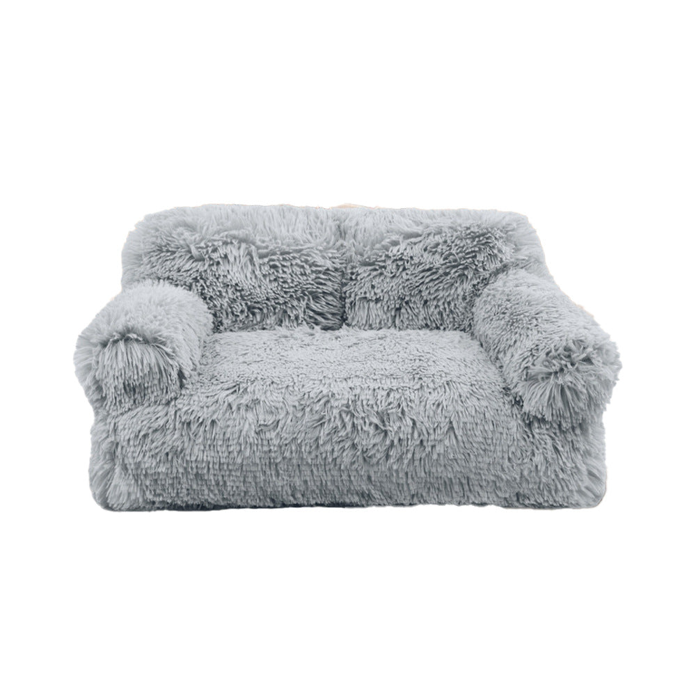 Luksuriøs Plush Lounge Sofa Hundeseng