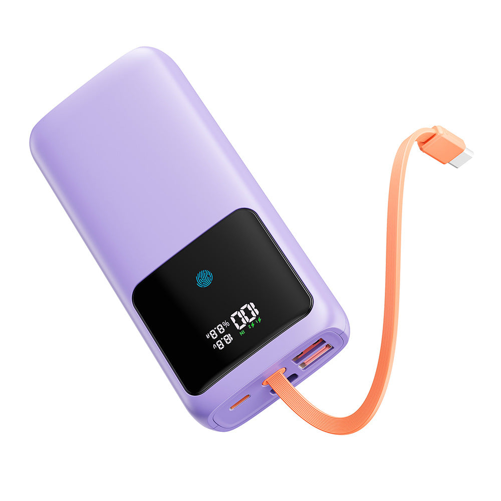 Powerbank med integrert LED-skjerm og intelligent hurtigladeport Skanto