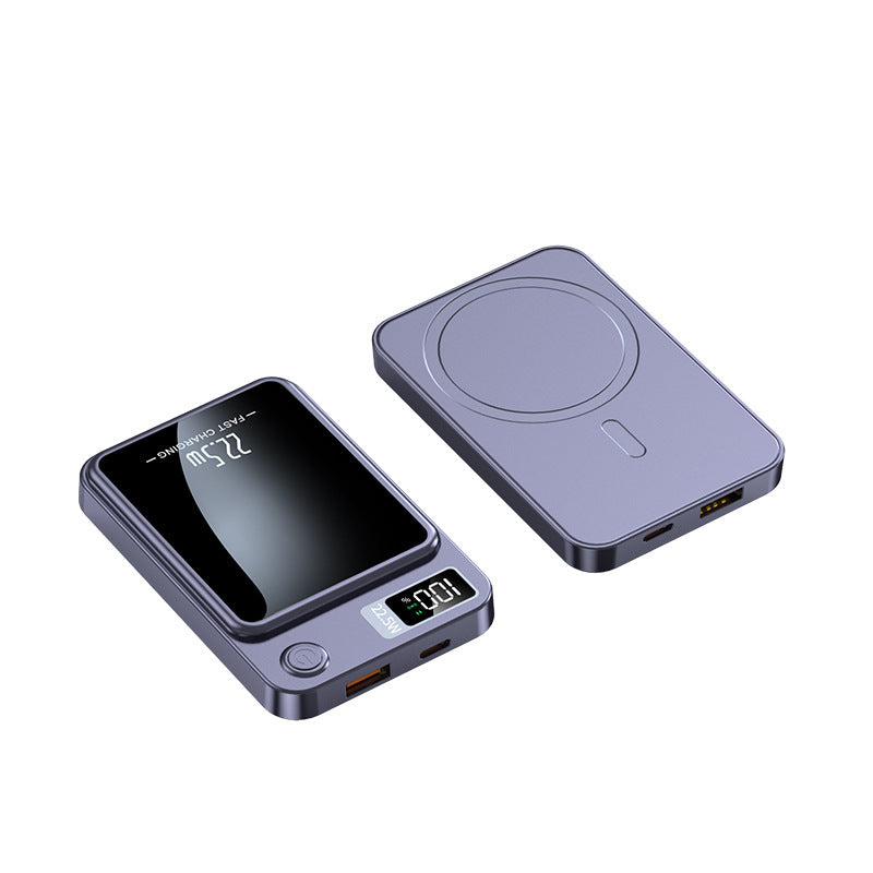 Powerbank med intelligent hurtigladesystem og digital strømindikator Skanto