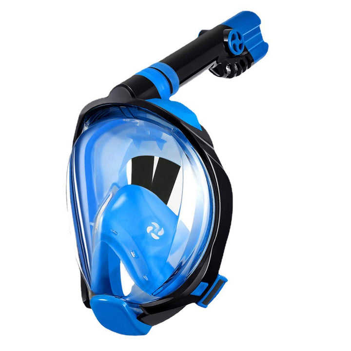 Hel ansikts snorkelmaske med innovativt pustesystem Skanto