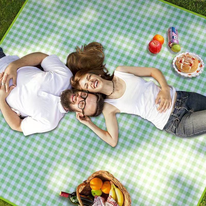 Picknickteppe Med Vanntett Bunn Skanto