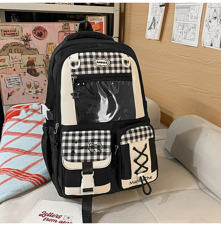 Søt Kawaii-tema Skole Ryggsekk