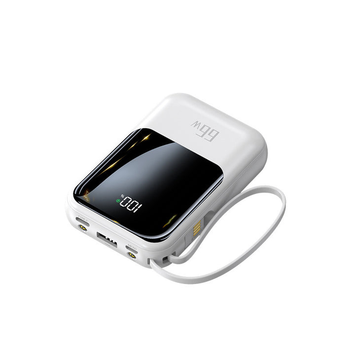 Multifunksjonell powerbank med digital ladeindikator Skanto