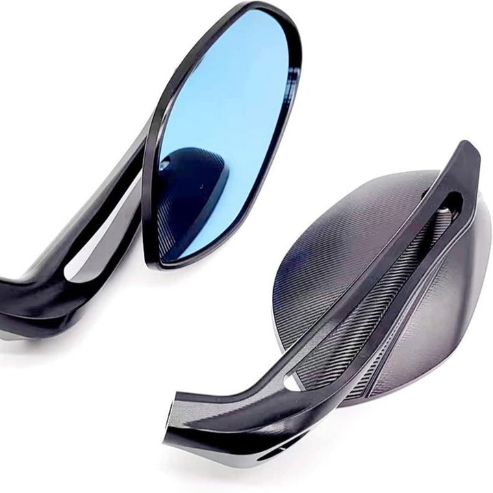 High-Resolution Adjustable Motorcycle Rearview Mirrors Skanto