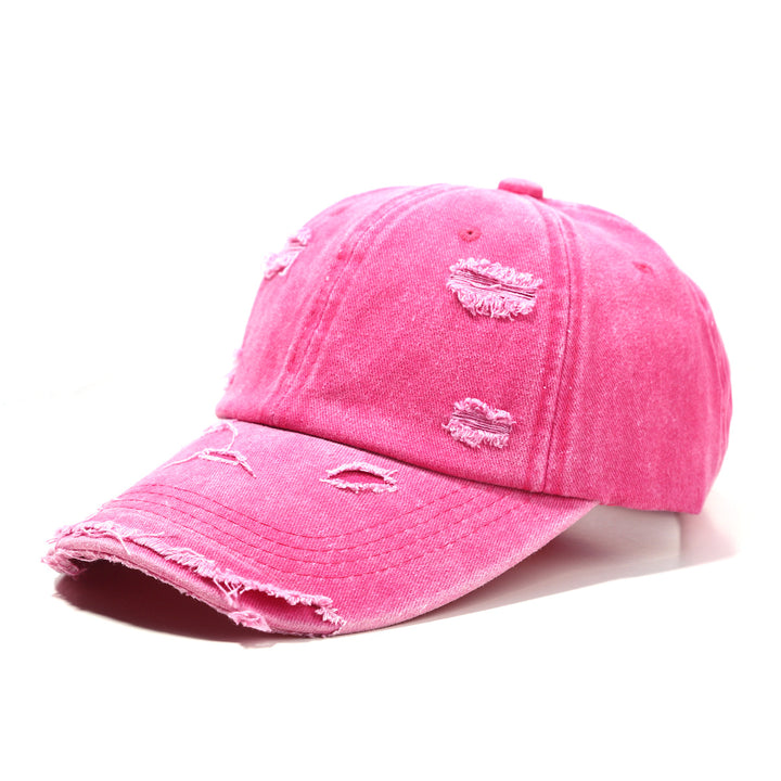 Damevasket baseballcaps med ødelagt utseende Skanto