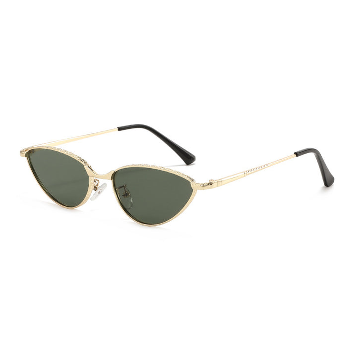 Women's Cat-Eye Sunglasses with Rhinestone Frame and Protective Lenses Skanto