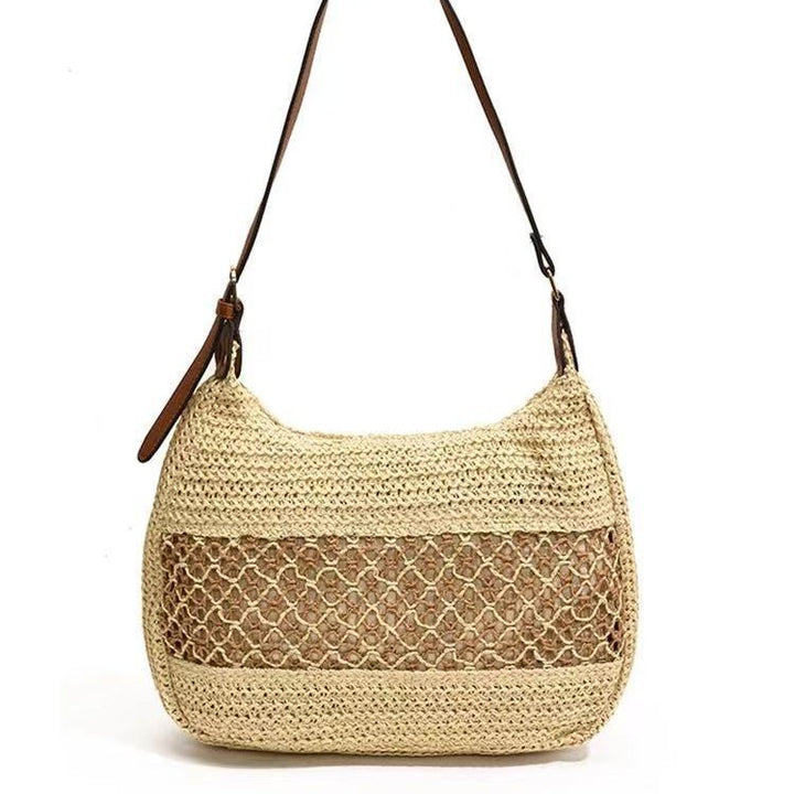 Handmade backpack bag in natural look Skanto