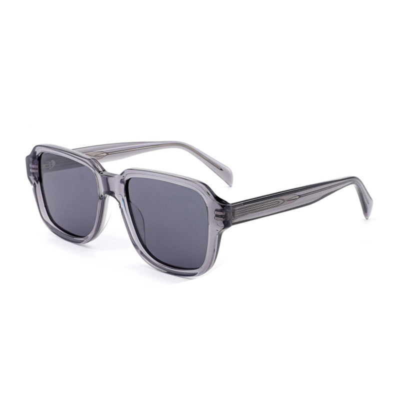 Dame kvadratisk solbrille med moderne mønster Skanto