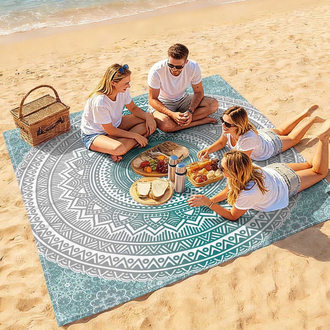 Mandala Design Strandmat Skanto