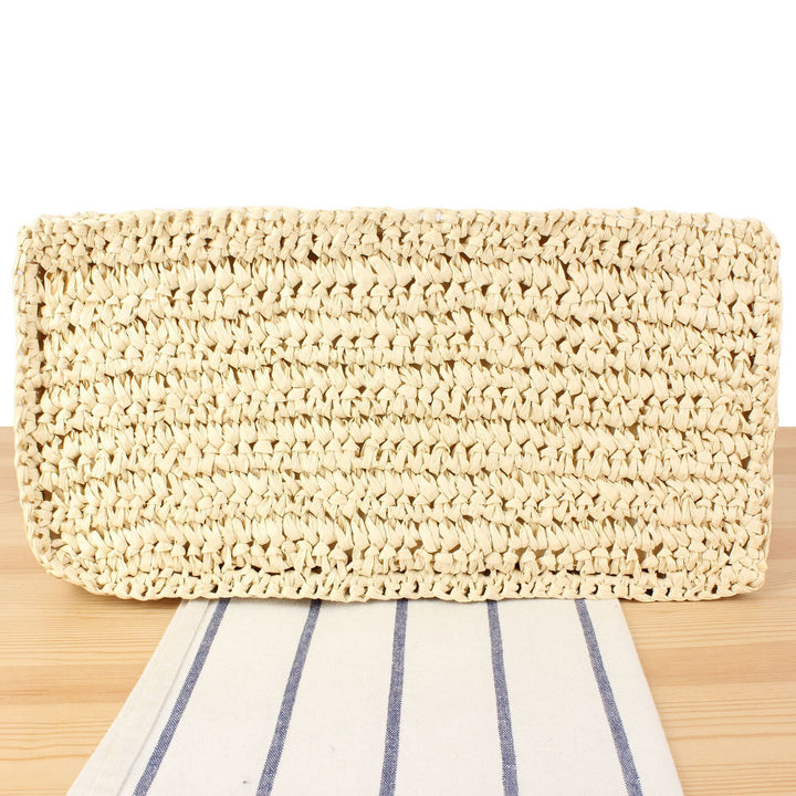 Spacious tote bag made of handmade natural materials Skanto