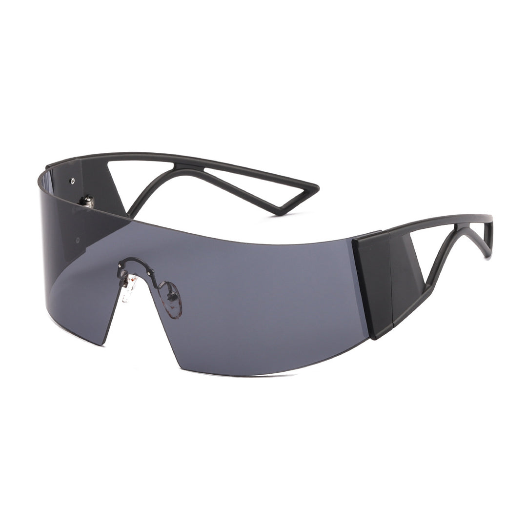 Dame sporty solbriller i futuristisk design Skanto