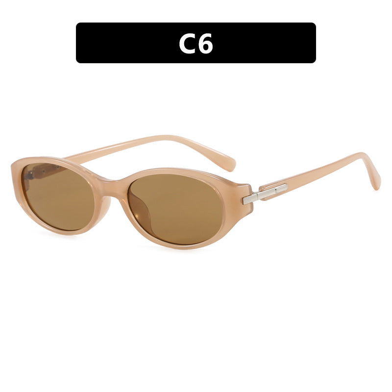 Women's cat-eye sunglasses with robust frame and polarized lenses Skanto