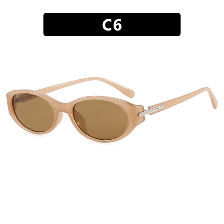 Women's cat-eye sunglasses with robust frame and polarized lenses Skanto