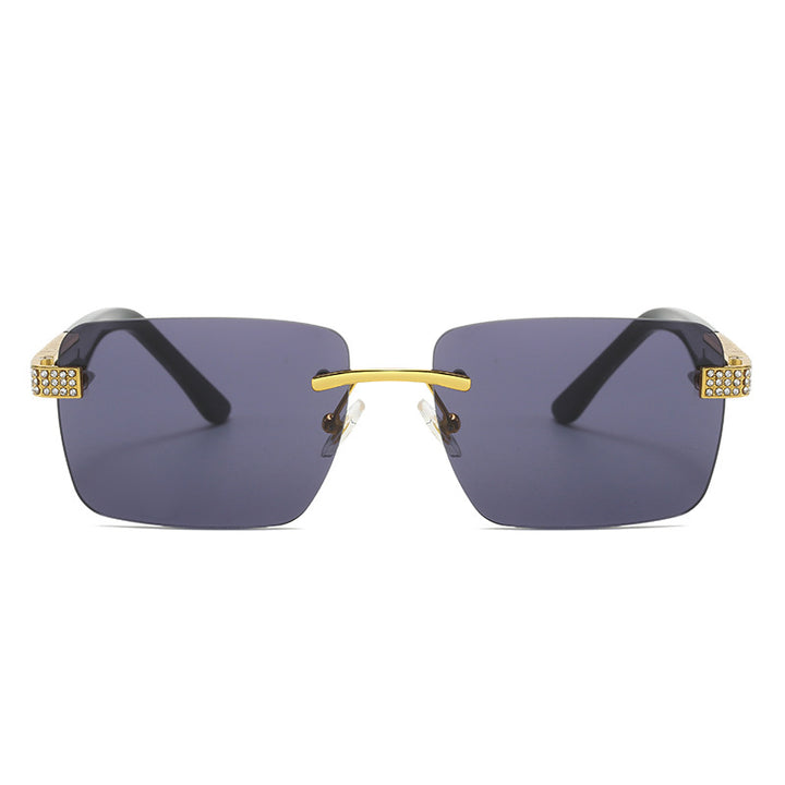 Dame fashion solbriller i elegant kvadratisk design Skanto