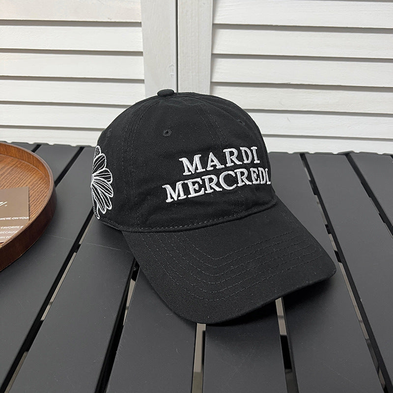 Kvinne Brodert Grafisk Baseball Caps Skanto