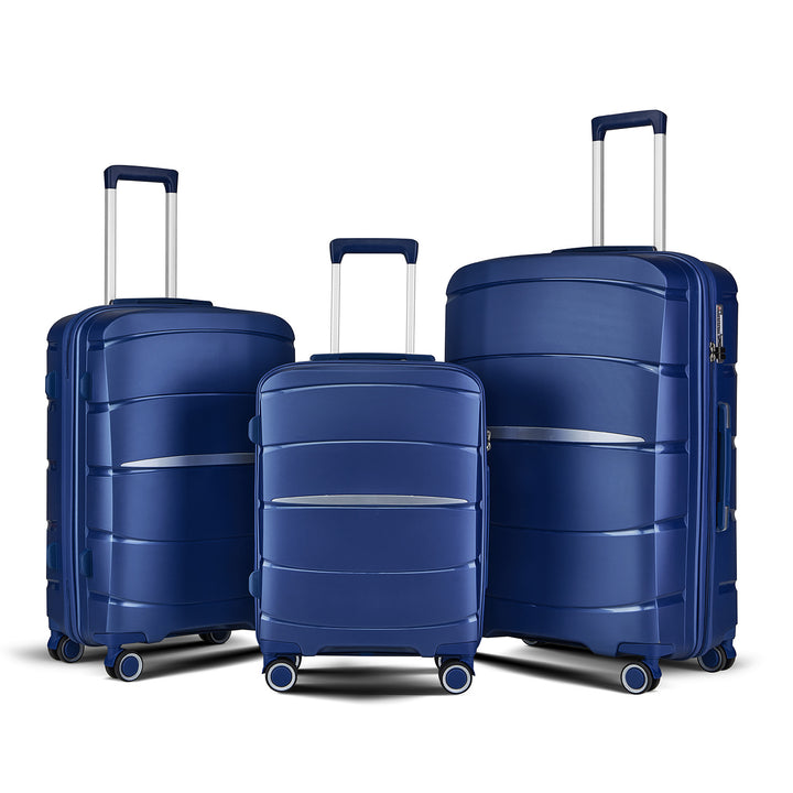 Unisex Premium Multi-Størrelse Hard Shell Koffert Sett Skanto