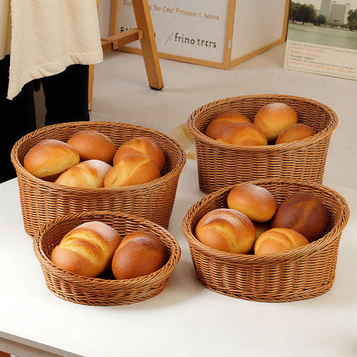 Dame oval kurv av høykvalitets pilemateriale Skanto