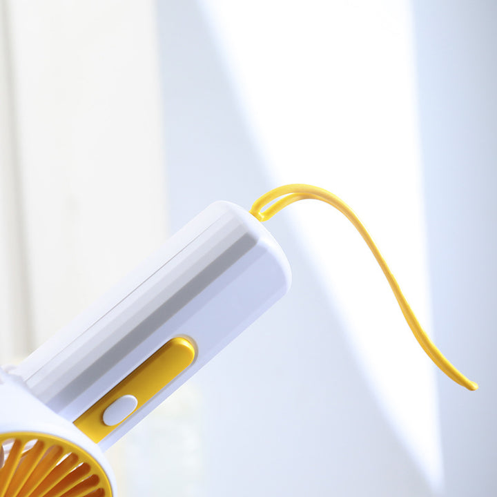 Bærbar håndvifte med USB-ladefunksjon og ergonomisk grep Skanto