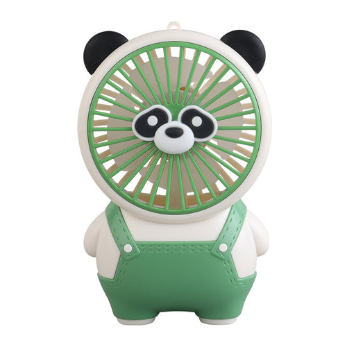 Dame Bærbar Mini Vifte i Panda-design Skanto