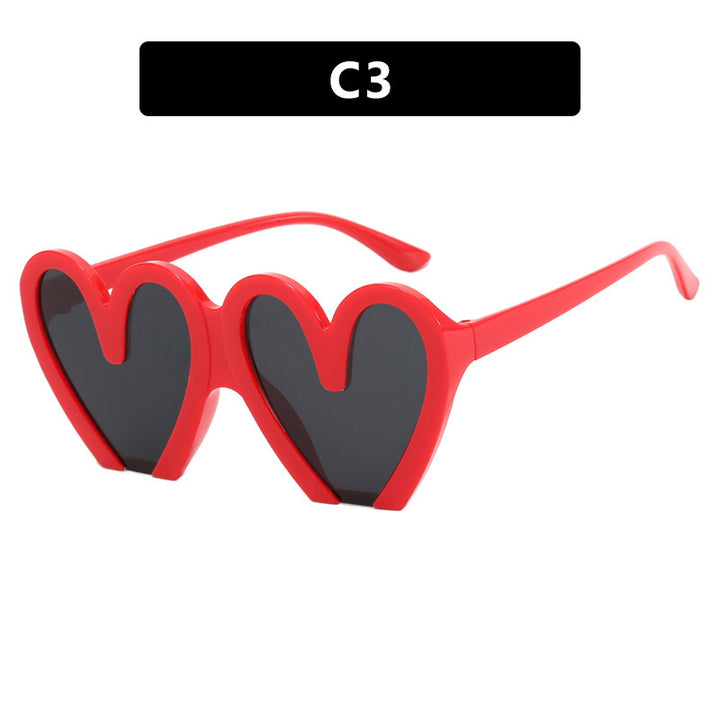Dame hjerteformet solbrille Skanto 1780928954