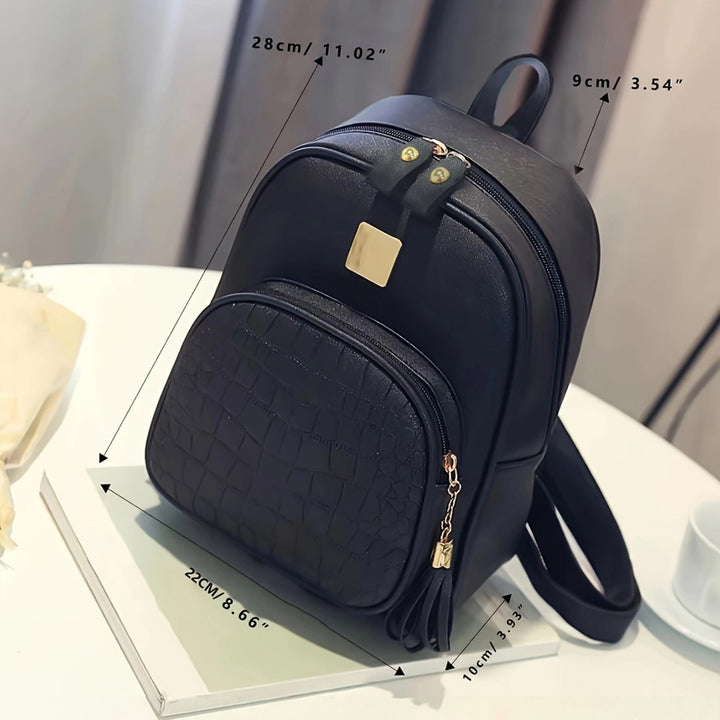 Moderne ryggsekk med strukturert materiale Skanto
