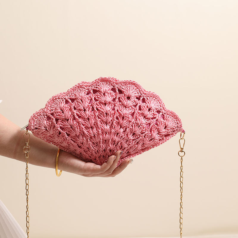Elegant Shell Design Clutch Bag Skanto
