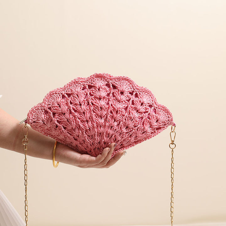 Elegant Shell Design Clutch Bag Skanto