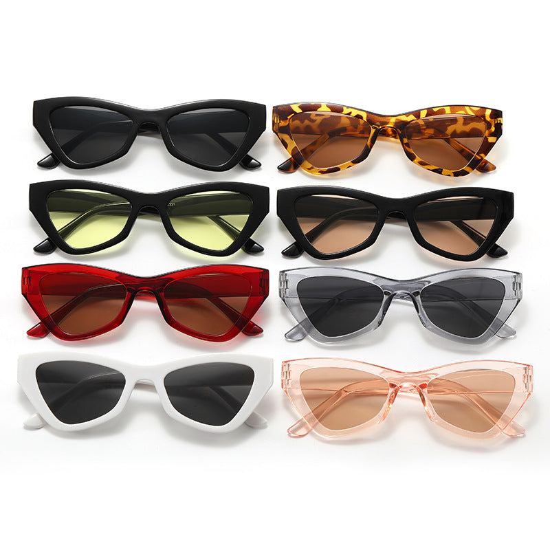 Damen trendy Cat-Eye solbrille Skanto