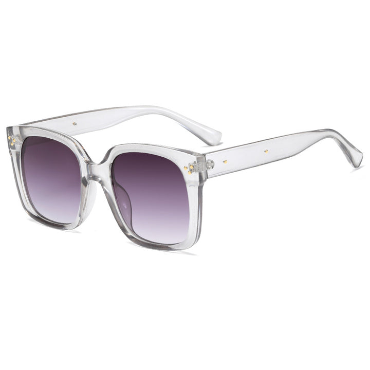 Dame firkantet solbrille med innovativ ramme og UV-beskyttelse Skanto