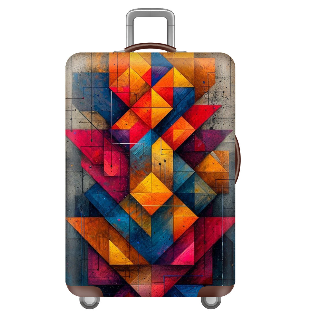 Unisex nan robuster Hartschalen-Trolley med polykarbonat-ytter skall og bilmerke-motif Skanto
