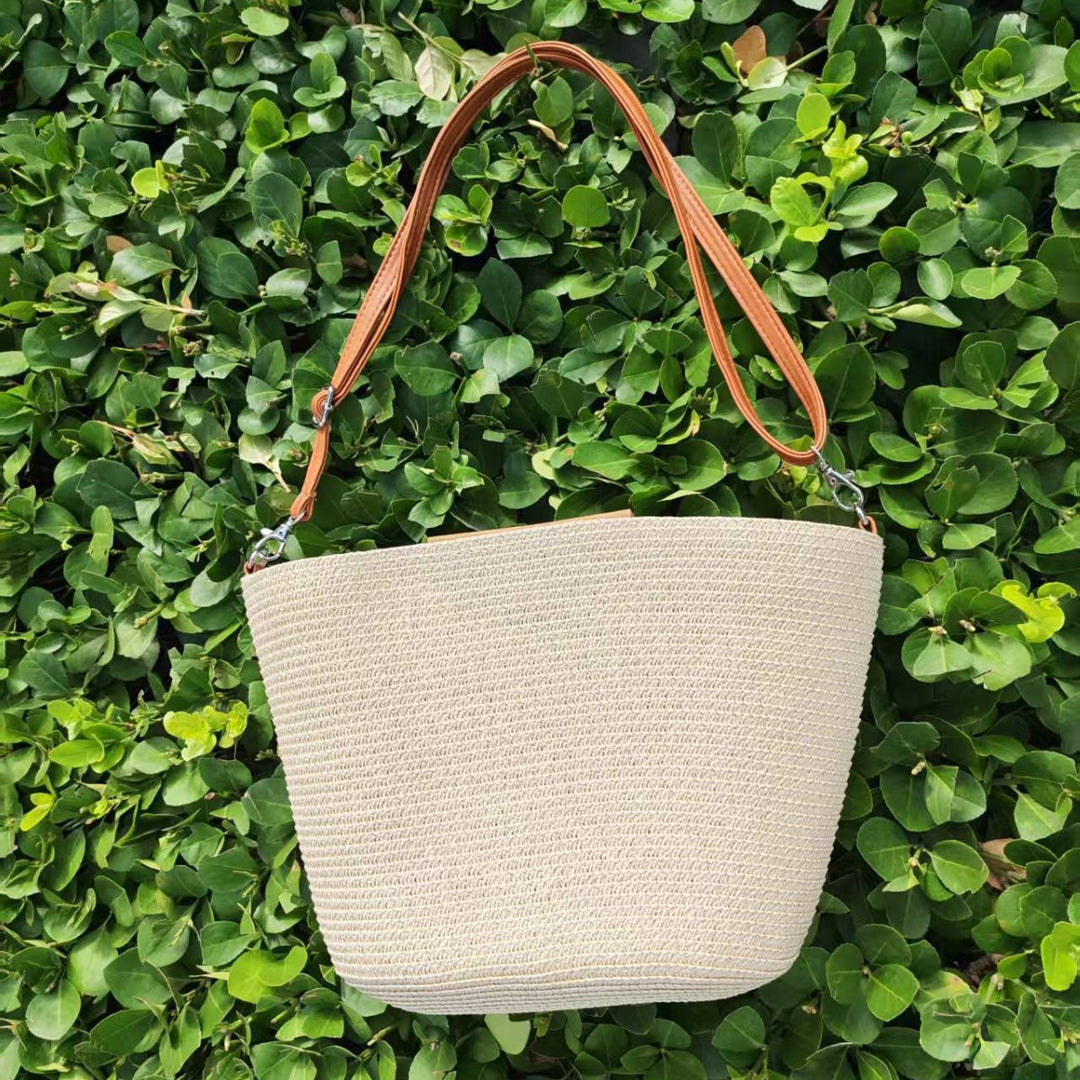 Elegant, Flettet Crossbody Bag Skanto