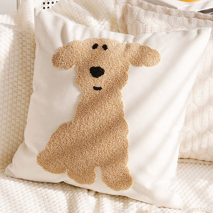 Damer Strukturert Putetrekk med Elegant Stripet Design Skanto