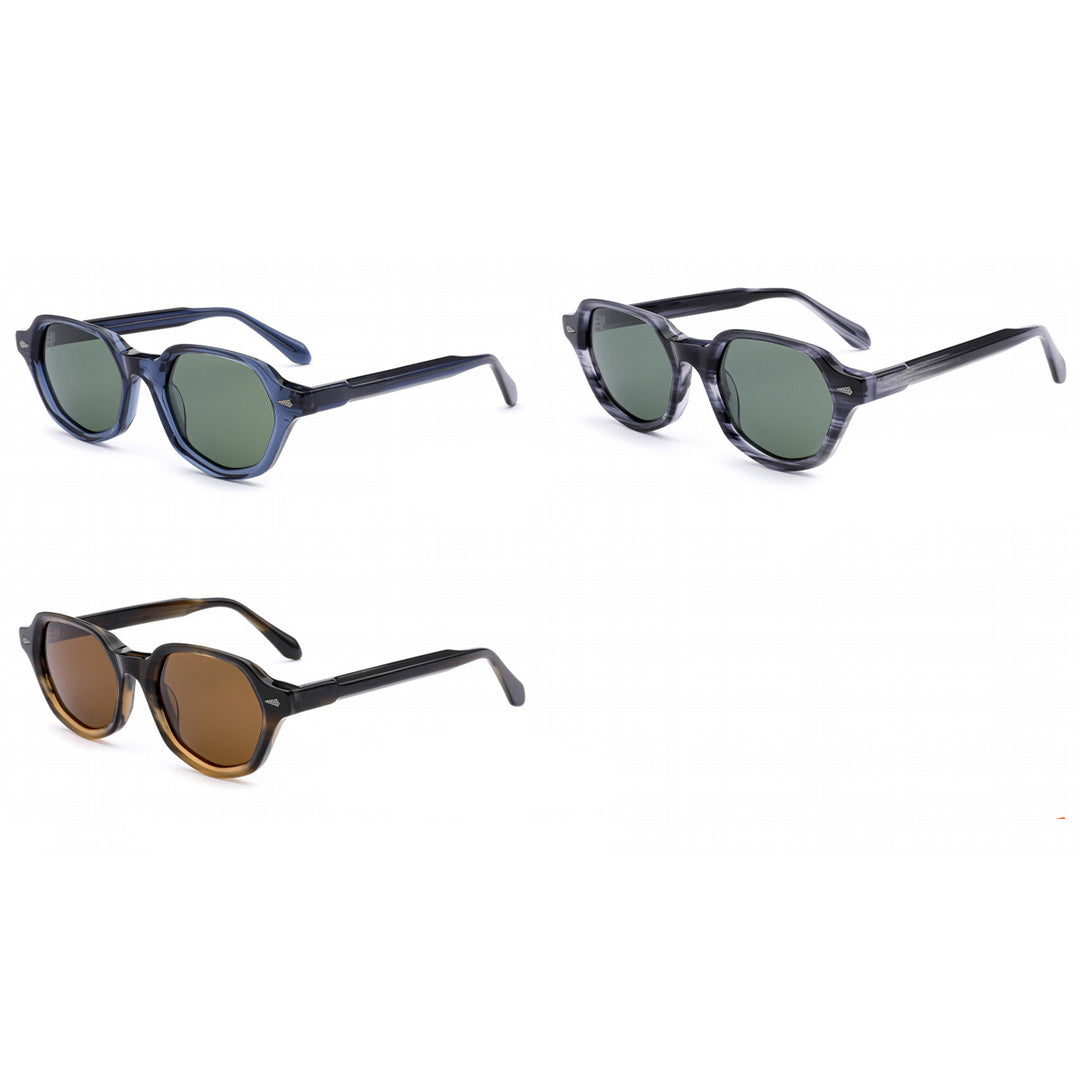 Dame Design solbrille med unikt ramme og UV-beskyttelse Skanto