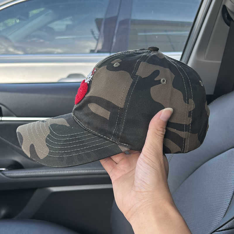 Unisex Kamuflasje Brodert Caps Skanto