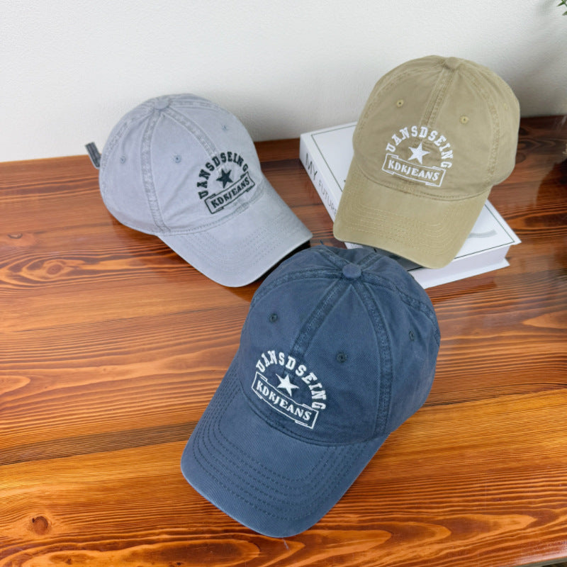 Herre Slitt Vintage Stil Baseball Cap Skanto